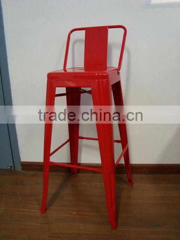 2014 hot sell metal high coffee chair