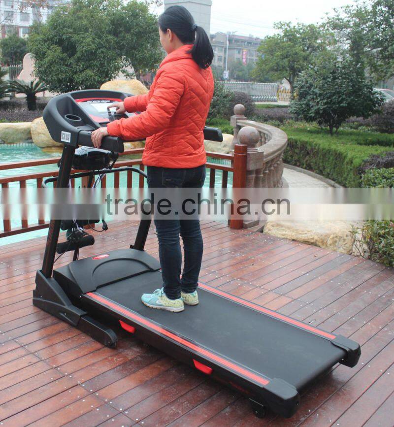 49mm running board home use healthy treadmill equipment with 7 inch touch screen factory directly with wholeslae price