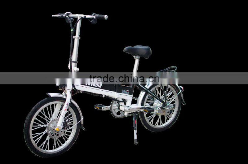excellent folding electric bicycle with pedal OEM Lithium ion battery
