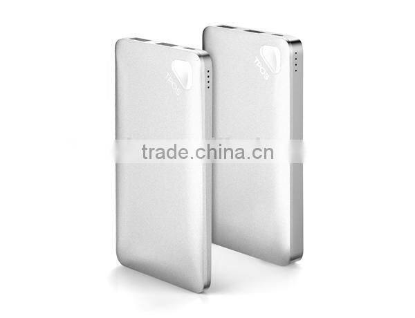 waterproof extra slim external battery charger Wholesale powerbank OEM portable rechargeable battery for all kinds of smartphone