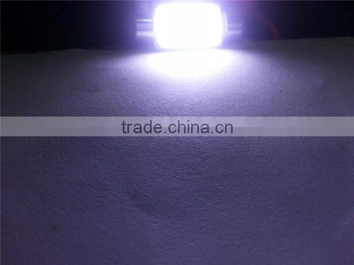 High Brightness1.5W COB Festoon Light 39MM Car Led Dome light