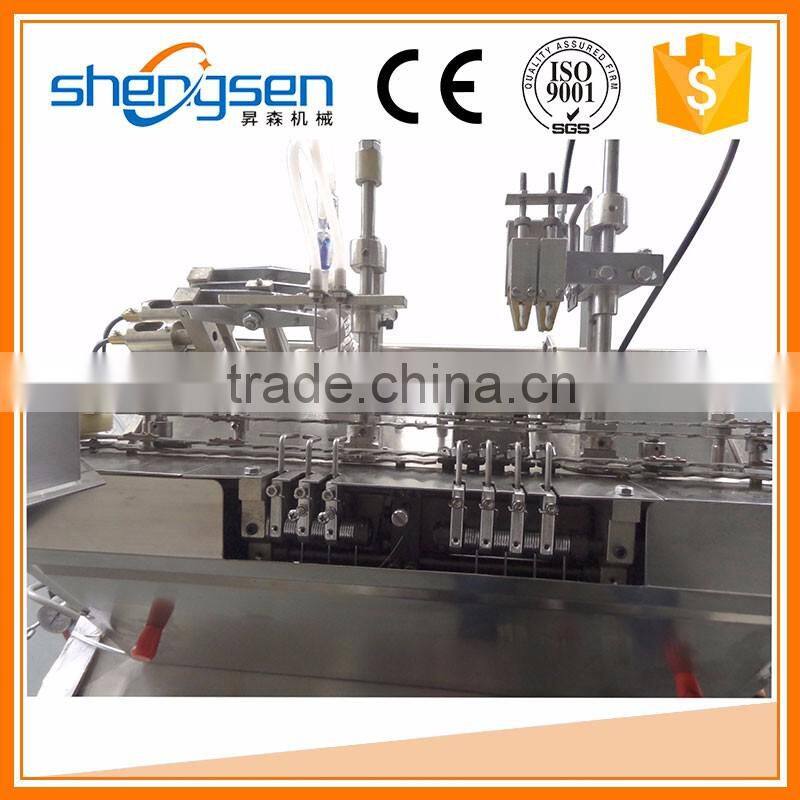 Best Selling Cheap price 2 Nozzles vial automatic sealing machine