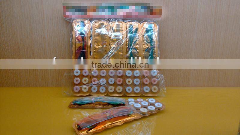 High Quality Cricle Press Candy with Plastic Toys