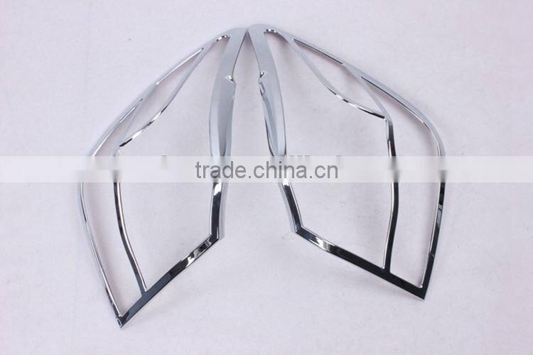 ABS Chrome Tail Light Lamp Cover 4 Pcs For ASX 2013 Accessories