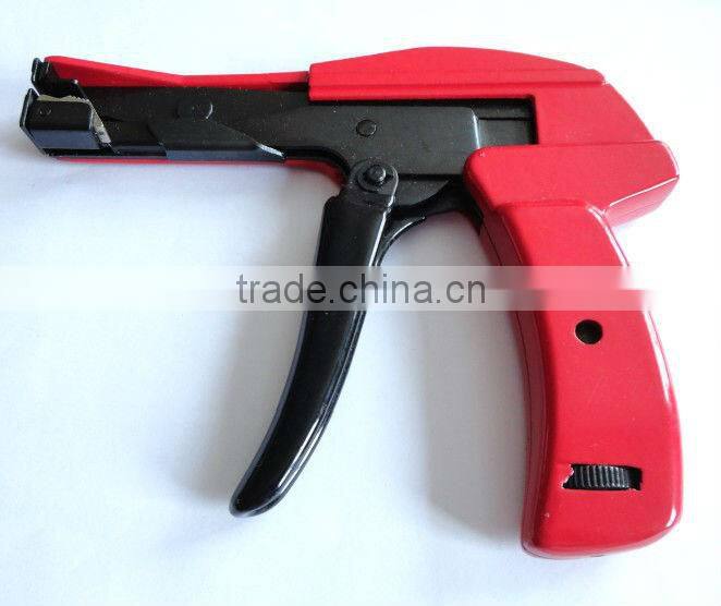 LS-600A Fastening and cutting tool for nylon cable tie width 2.4-4.8mm, two in one Cable Tie Gun nylon cable tie fastening tool