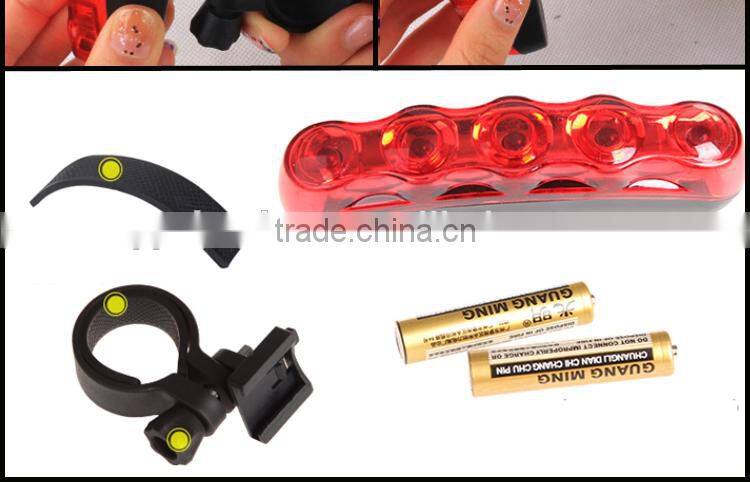 5super bright led bike light for bike seatpost