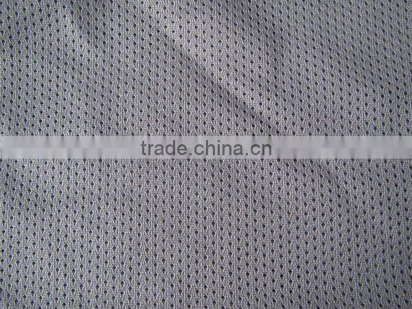 100% Polyester Mesh Jersey Fabric for Sportswear