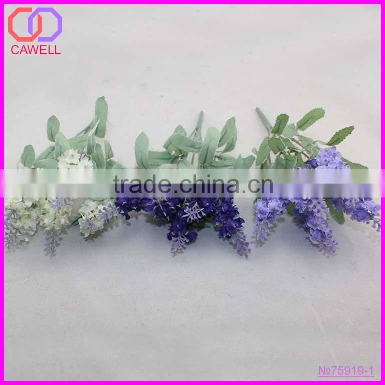 mini artificial lavender plant for wreath