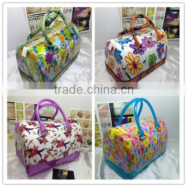 2014 New design jelly candy bag woman summer bag
