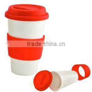 14 oz Porcelain Take Away Mug