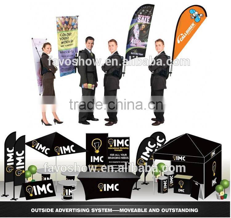 Wholesale High Quality Wind Resistant Telescopic Beach Flag Pole