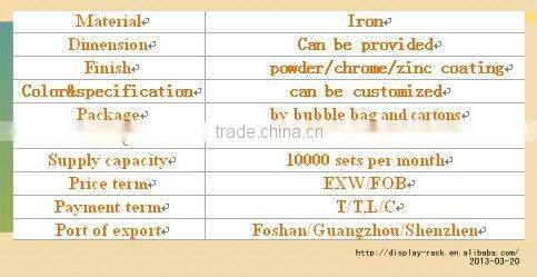 2014 metal single bottle wine holder HSX-4006