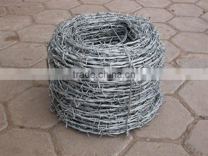 Professional maker barbed wire/barbed wire price per roll/razor barbed wire