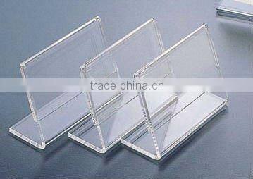 acrylic table numbers holder