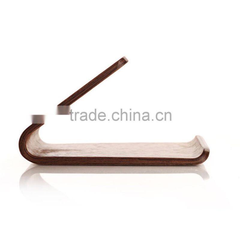wood stand holder for cell phone/wood phone holder