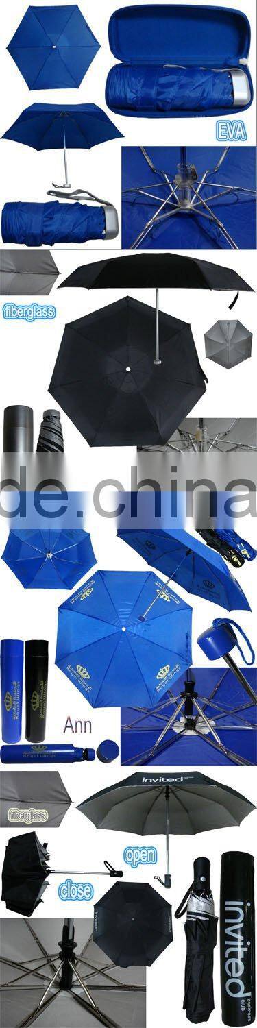 3 folding lip bottle umbrella