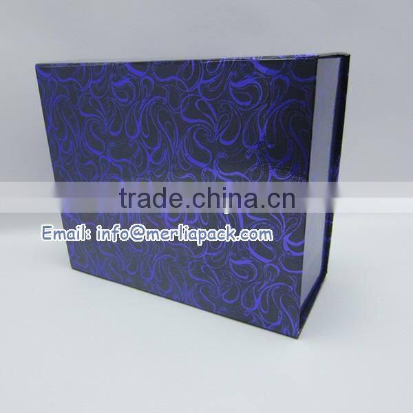 Smashbox Make Up School 2016 Cosmetics Boxes Fancy Paper Foldable Silver Foil Box