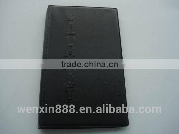 custom PU cover photo album with logo printing