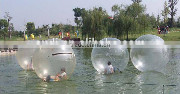inflatable water walking ball 2 M diameter PVC inflatable ball children and adults' toy playing on the water
