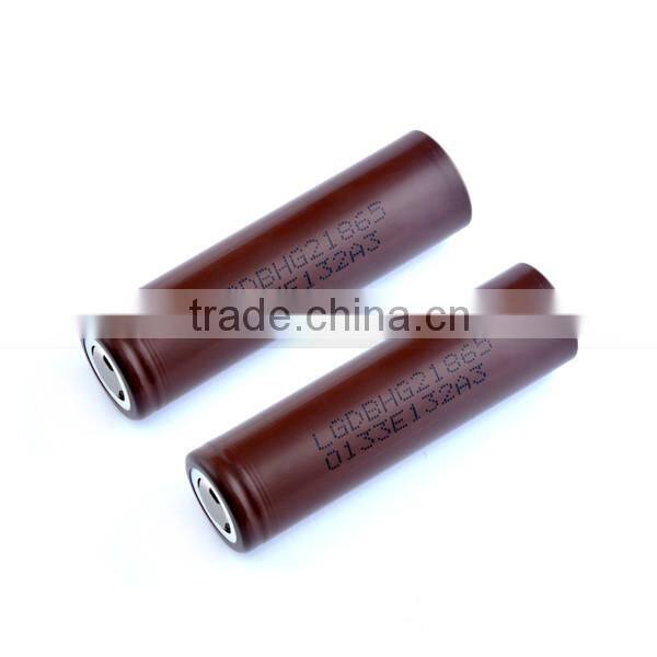 LG HG2 18650 3000mAH battery 20Amps 3.7V vape 18650 rechargeable 18650 hg2 battery