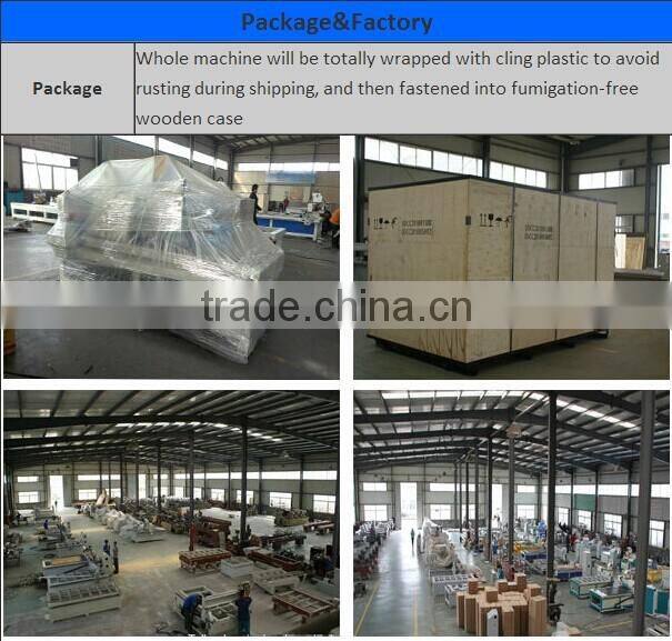 PVC/Density Board Syntec Control 4 Axis 3D Linear 1325 ATC CNC Router CNC Machine with Spindle Rotates