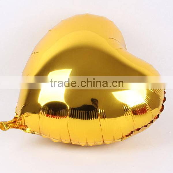 2015 18 inch heart design children balloons for kids gift