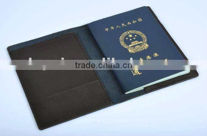 Traveller's Ticket Holder Leather Passport Holder