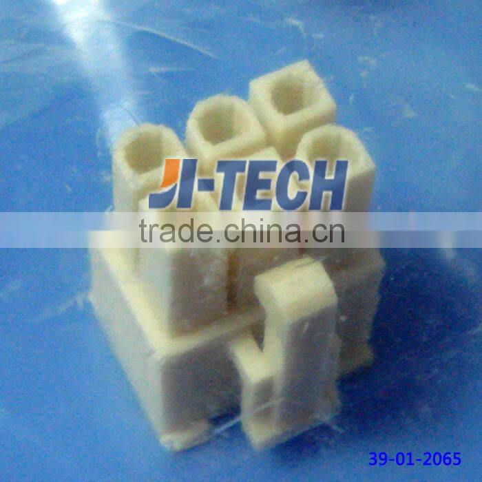 4.2mm pitch connector 6 pin 5557 series molex housing connector 39-01-2065 Dual Row receptacle housing