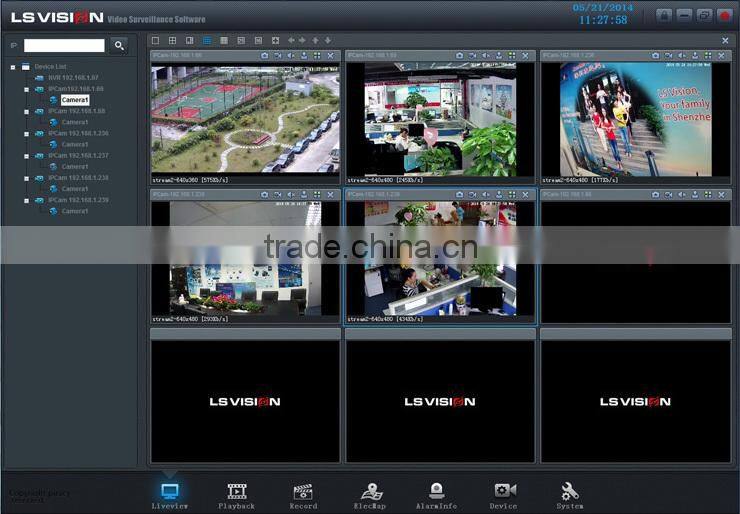 LS VISION Best selling 3mp Aptina Coms outdoor ip camera poe P2P onvif ip cctv camera