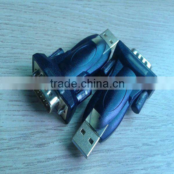 USb to RS232 male serial port adapter with IC PL2303 Compliant with USB 2.0 USB 1.0