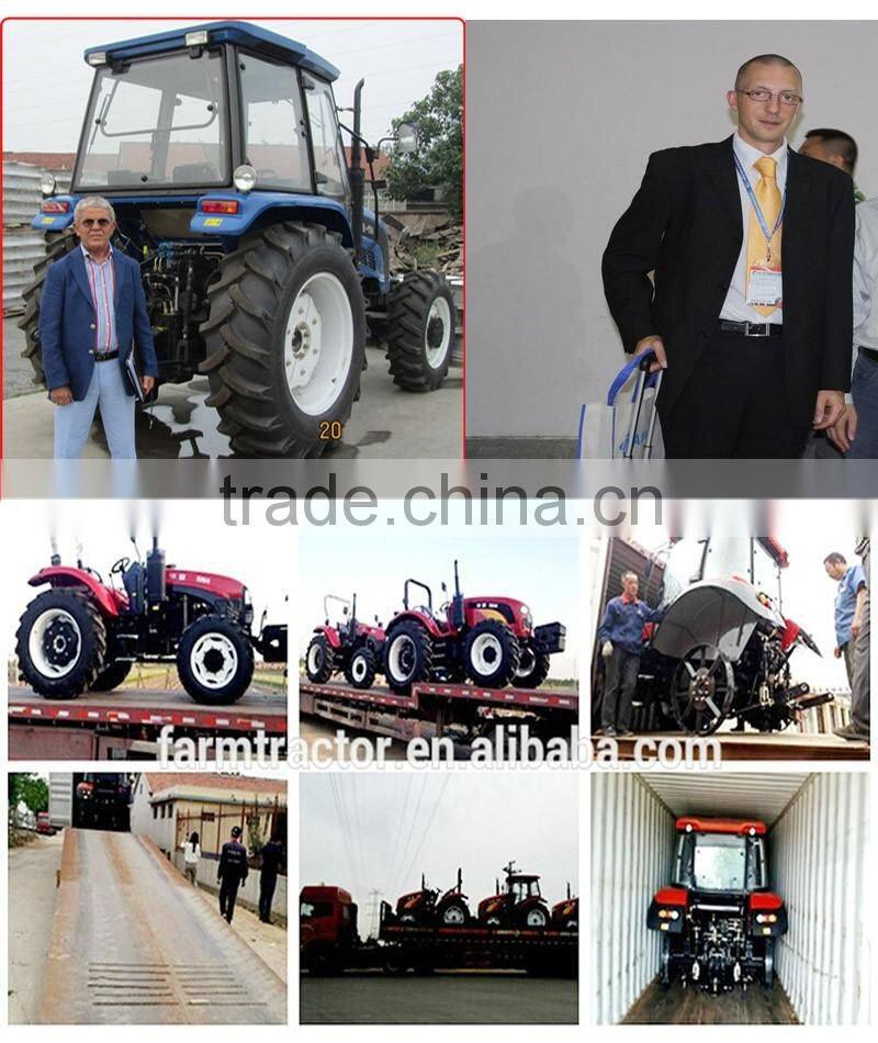 Made in China HUAXIA tractor factory 35HP farm Tractor fit with cabib with CE