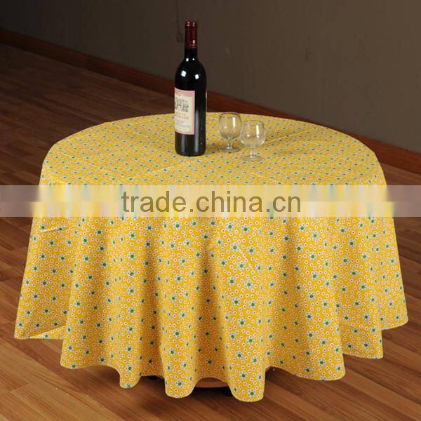 Plastic table cover /cheap PVC table cloth