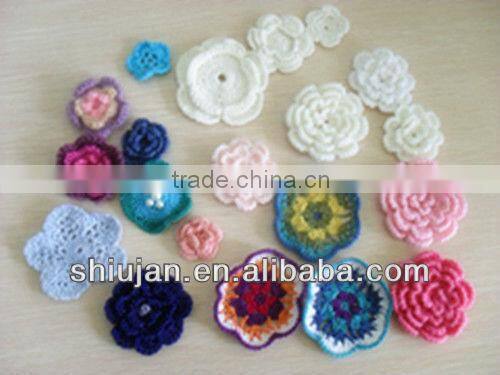 decorative crochet handmade fruit flowers