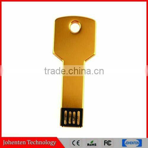 Promotional Gift USB key 4gb Metal custom logo usb flash drive 8GB full capacity pendriver