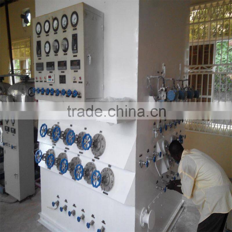 Skid-mounted oxygen production plant