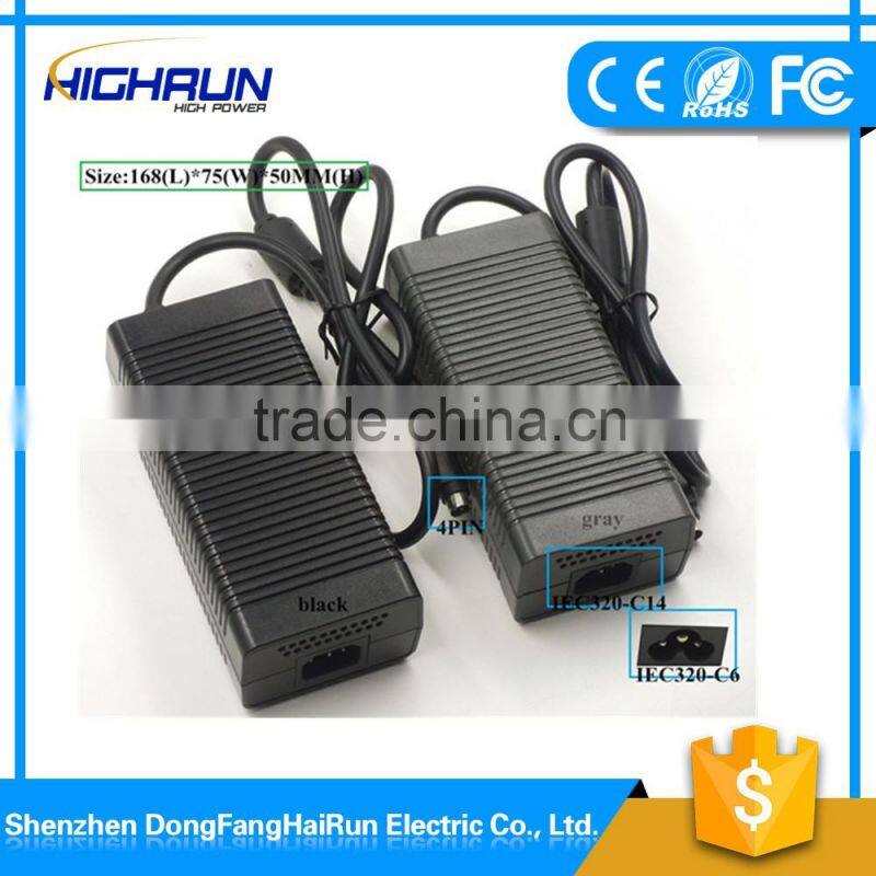 2016 new plastic enclosure 180w 24v 7.5a switch mode power supply