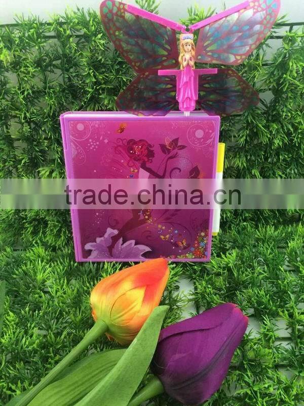 2015 Surprise Butterfly Diary flying Toys, Pull string flying toy.