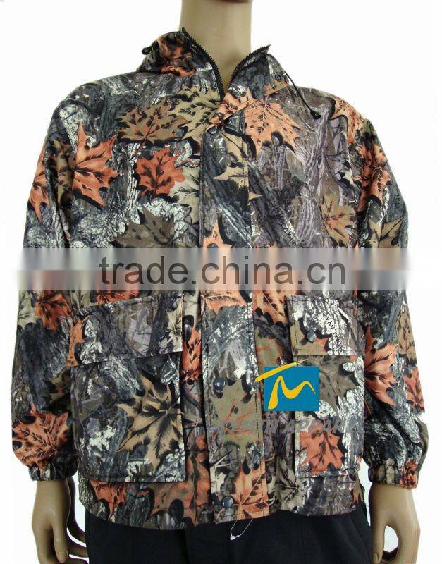Wholesale waterproof hiking woodland jacket softshell jacket