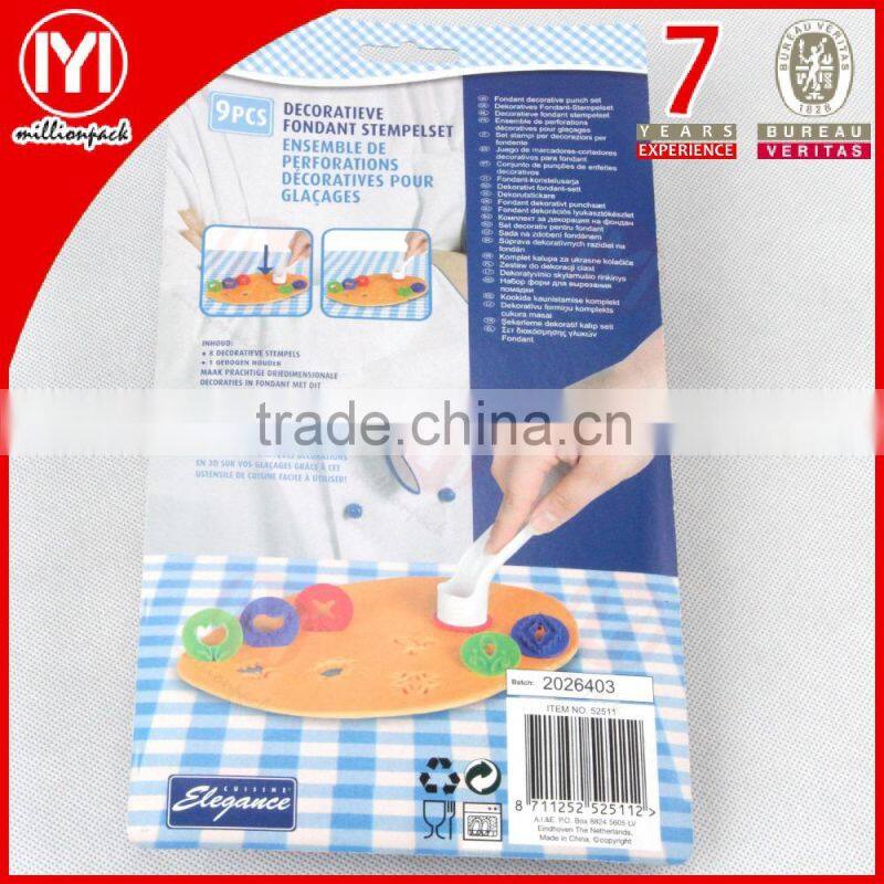 8pcs Replaceable Plastic Cake/Fondant Decorate Punch set