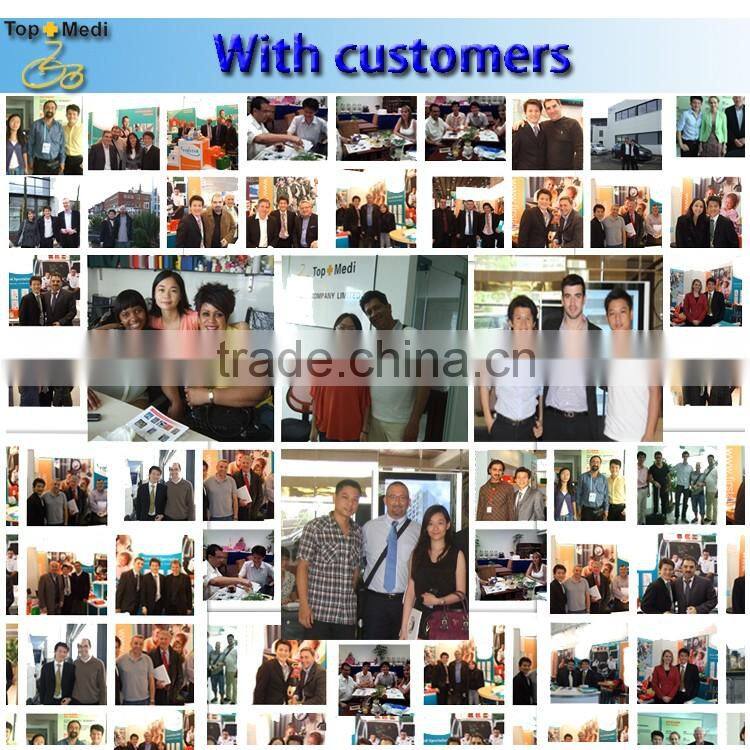 Topmedi elderly care products TAW818LB travel folding cheap price of wheelchair for handicapped