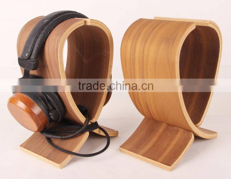 Wooden headphone stand wih reliable quality