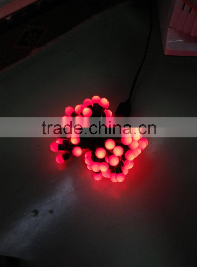 Christmas lights decoration string light 7color changing string light string with festival party decoration indoor/outdoor