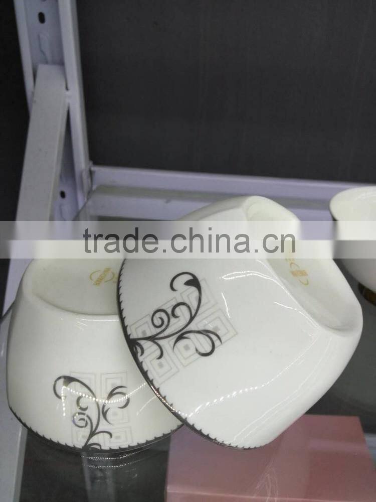 45% bone china Korea dinner set, wholesale for dinner set, low price dinner set