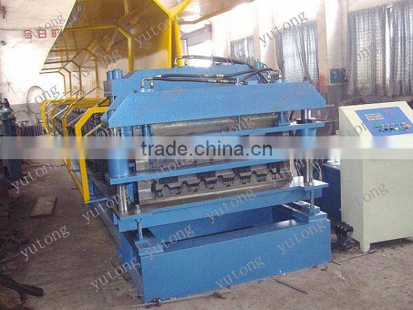 Hot sale double layer roll forming machine