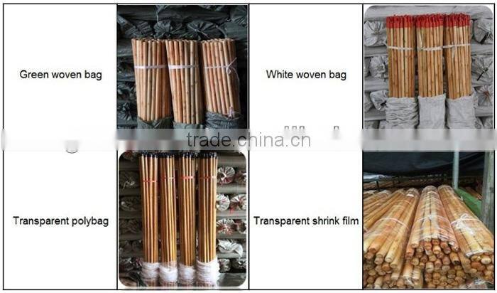 Plastic Thread Coated Wooden Broom Handles