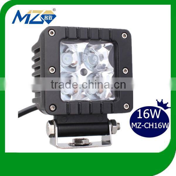 New Products in China Market 2014 Wholesale LED Working Lights 16W Car Spare Part