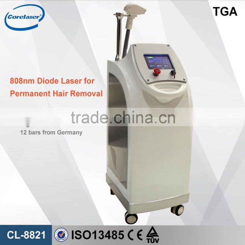 professional ALIBABA HOTSALE!!!standable hair removal 808nm diode laser equipment