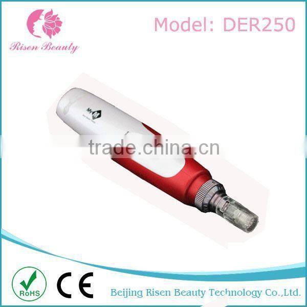 Professinonal Newest Corded or Cordless Meso Derma Stamp Pen with 2pcs Needle Catridage