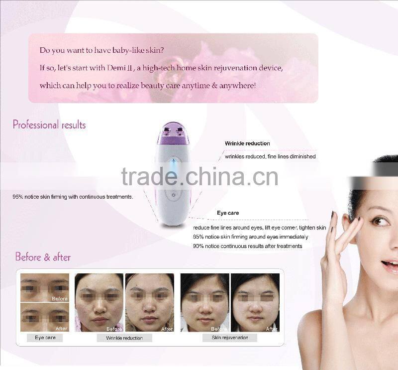 DEESS RF system wrinkle reduction eye care home use sculptra