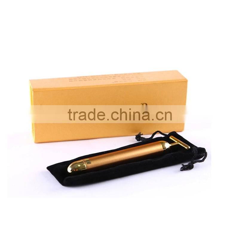 Handy Energy facial massage Vibrating Facial Massager 24k Gold Beauty Bar